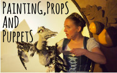 PaintinG,PropS AnDPuppetS